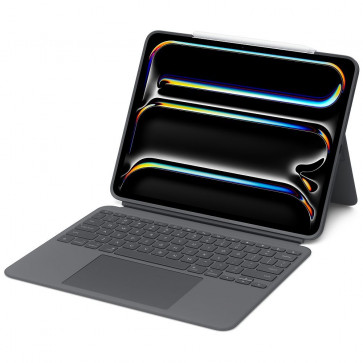 Logitech Combo Touch, Keyboard Case für 13" iPad Pro (2024), CH-Tastatur, Graphite